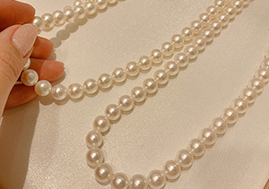 真珠の余り珠を使ってジュエリーリフォーム『オシャレなジュエリーに大変身』